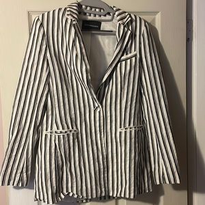 Bcbg striped blazer